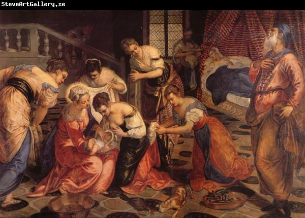 Jacopo Tintoretto The Birth of St.John the Baptist